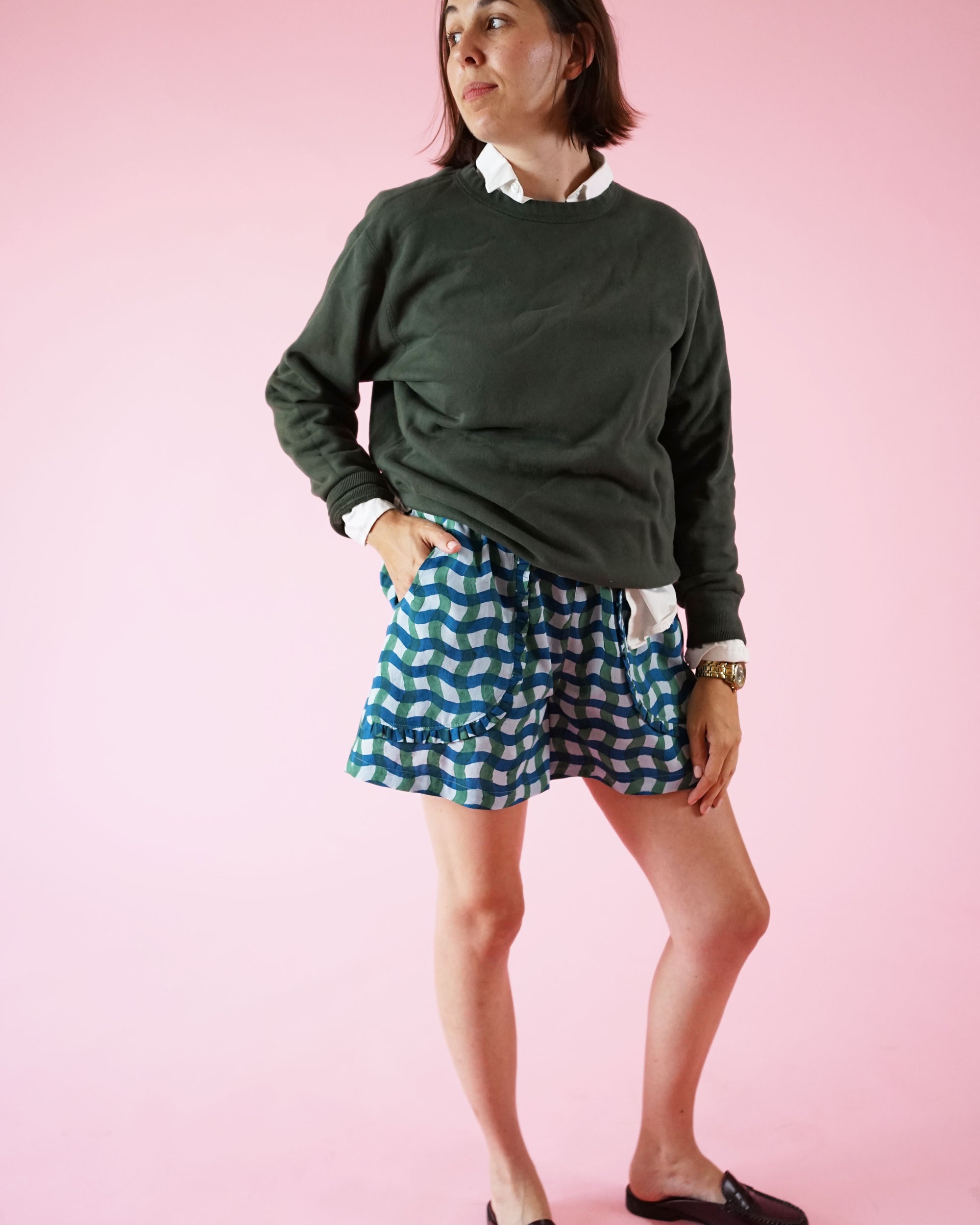 PDF střih Apron Pocket Pants | Kalhoty