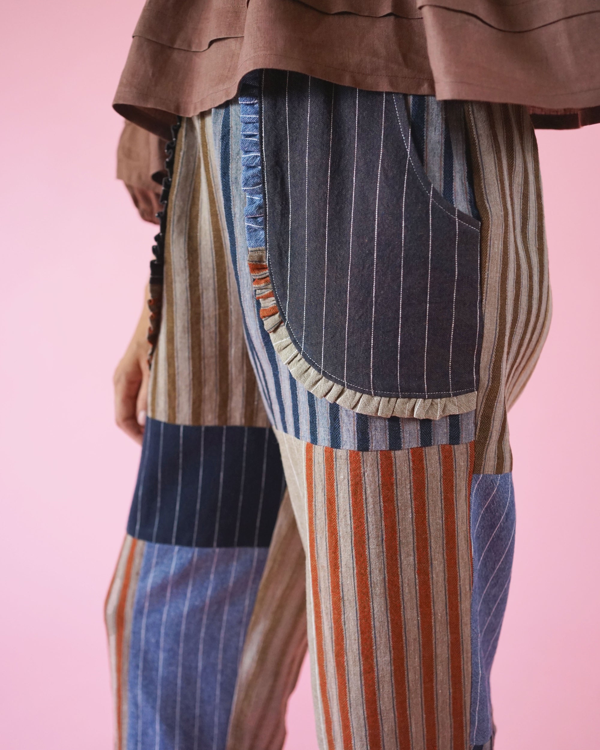PDF střih Apron Pocket Pants | Kalhoty