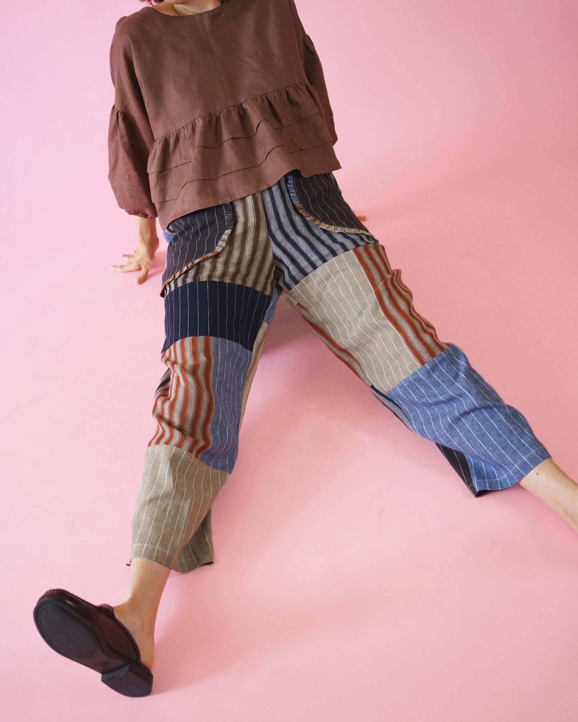 PDF střih Apron Pocket Pants | Kalhoty
