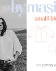 PDF střih Amalfi Blouse || Halenka