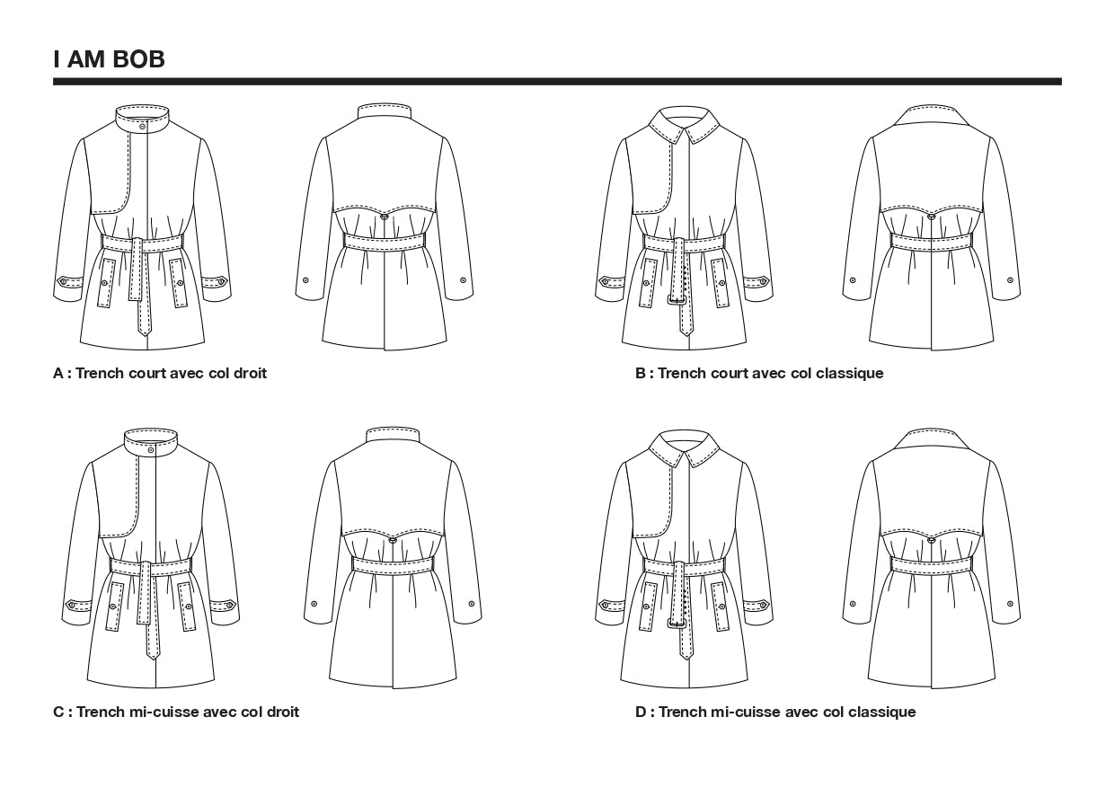 Papírový střih I AM Bob