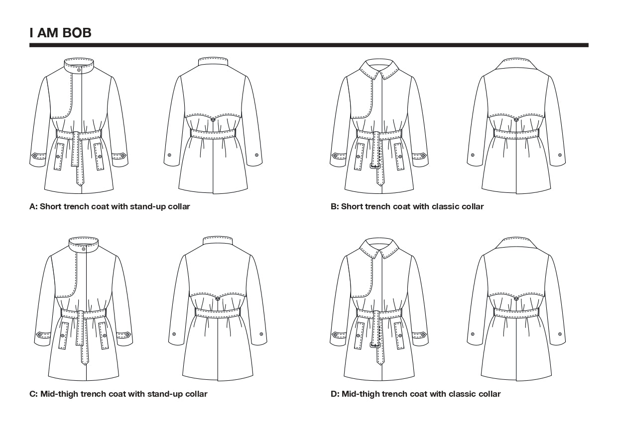 Papírový střih I AM Bob