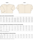 PDF střih Craft Studio Tee | Tričko
