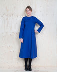 Papírový střih Multi Sleeve Midi Dress