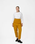 Papírový střih Pleated Trousers || Kalhoty