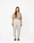 Papírový střih Pleated Trousers || Kalhoty