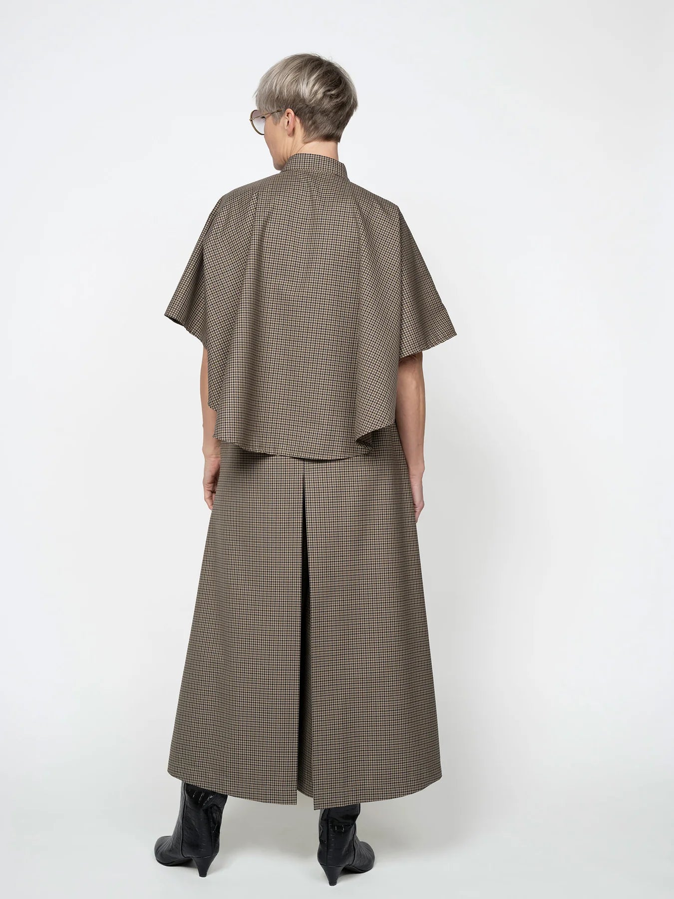 Papírový střih Poncho Shirt || Košile
