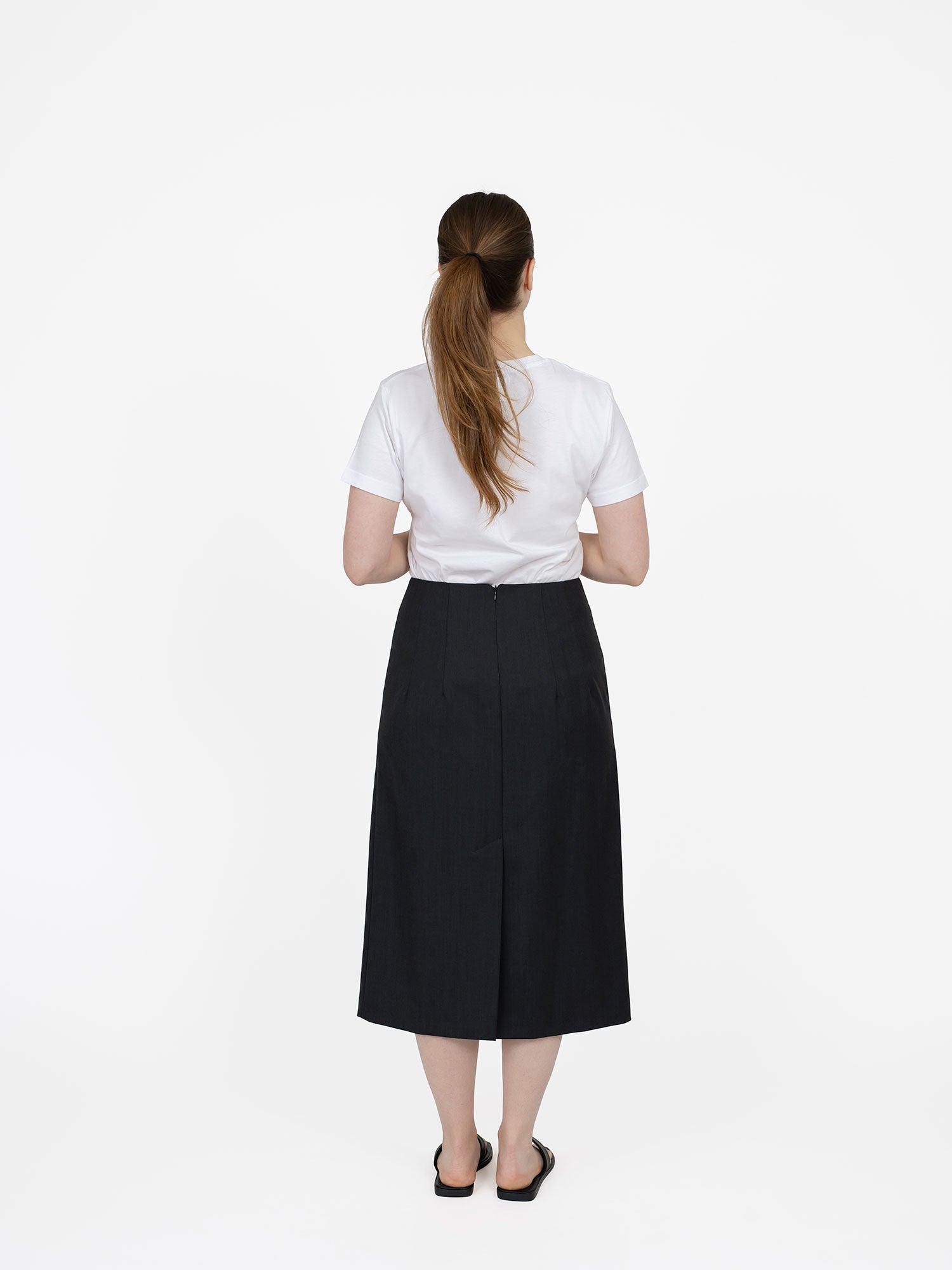 Bundle || Billow Blouse &amp; Pencil Skirt