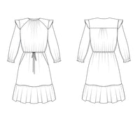 Bundle || Tištěné střihy Davenport Dress & Sagebrush Top