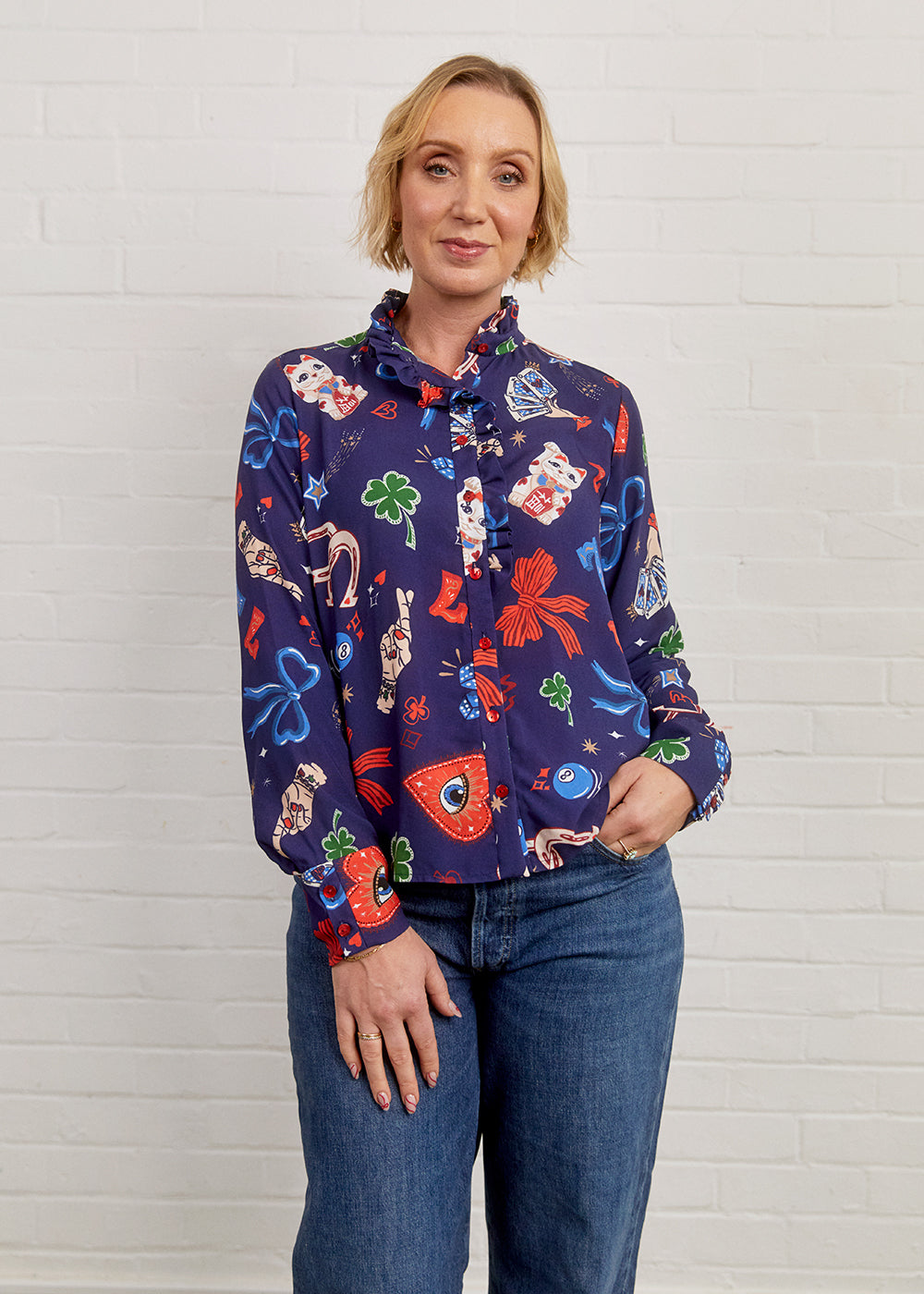 Střih Carnation Blouse | Halenka