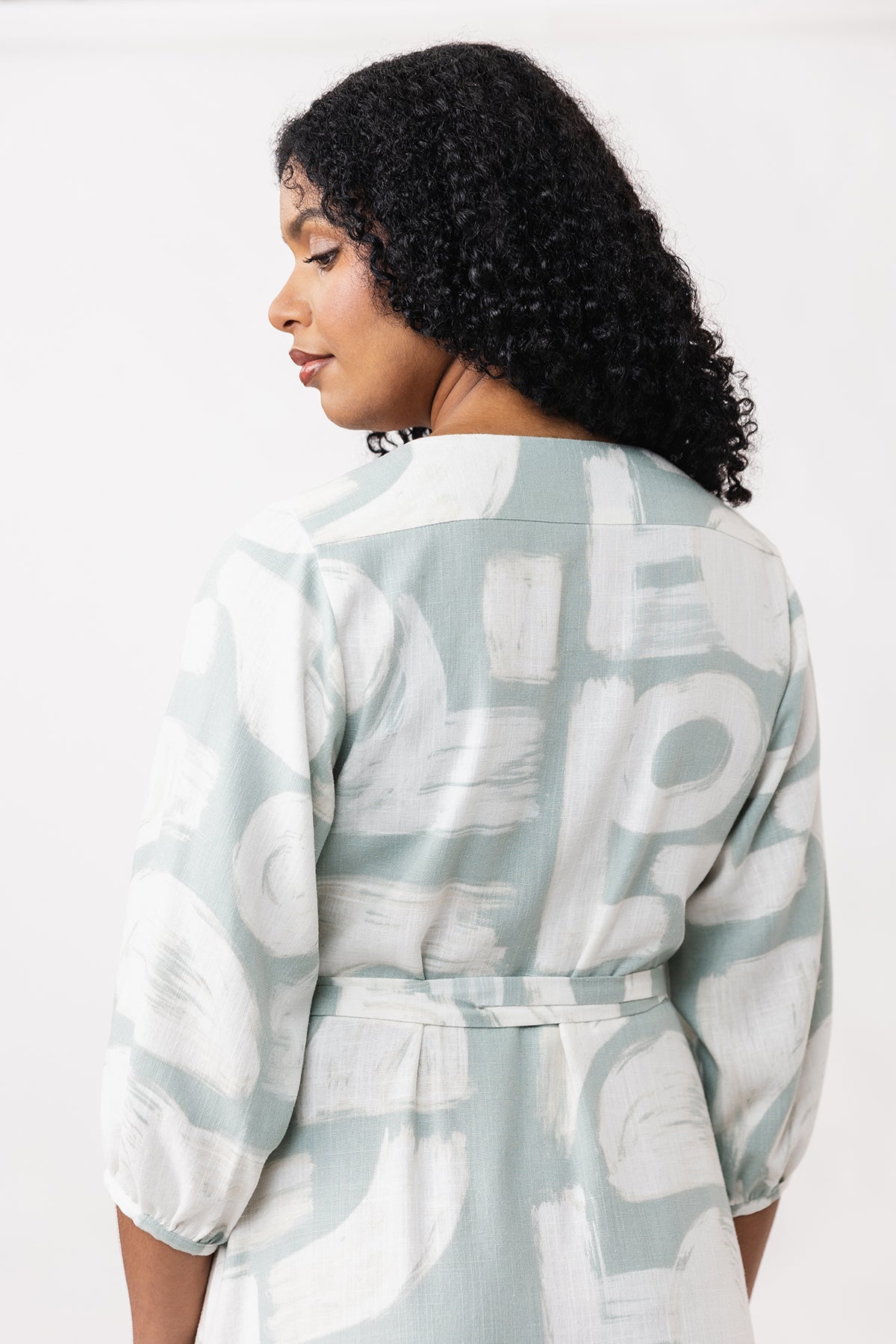 Střih Hali Wrap Dress | Šaty