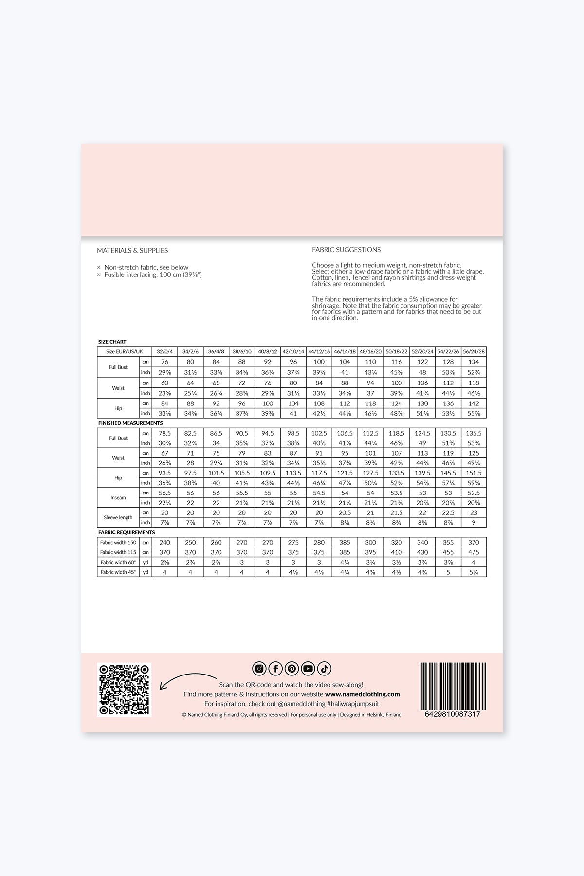 Střih Hali Wrap Jumpsuit | Overal