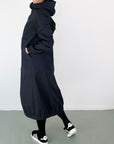 Papírový střih Hoodie Dress