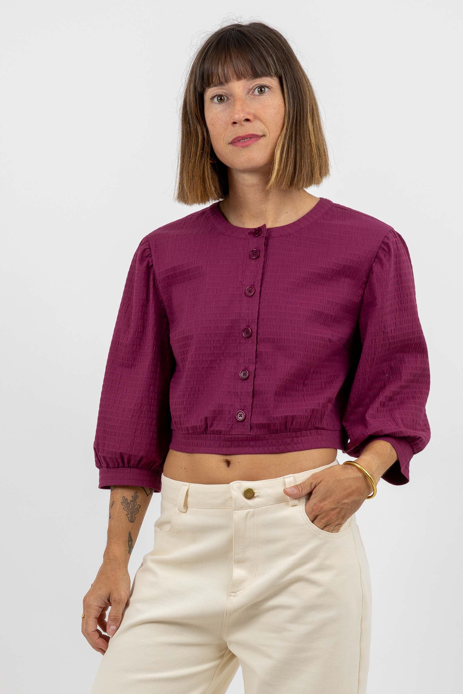 Papírový střih I AM Pearl | Halenka