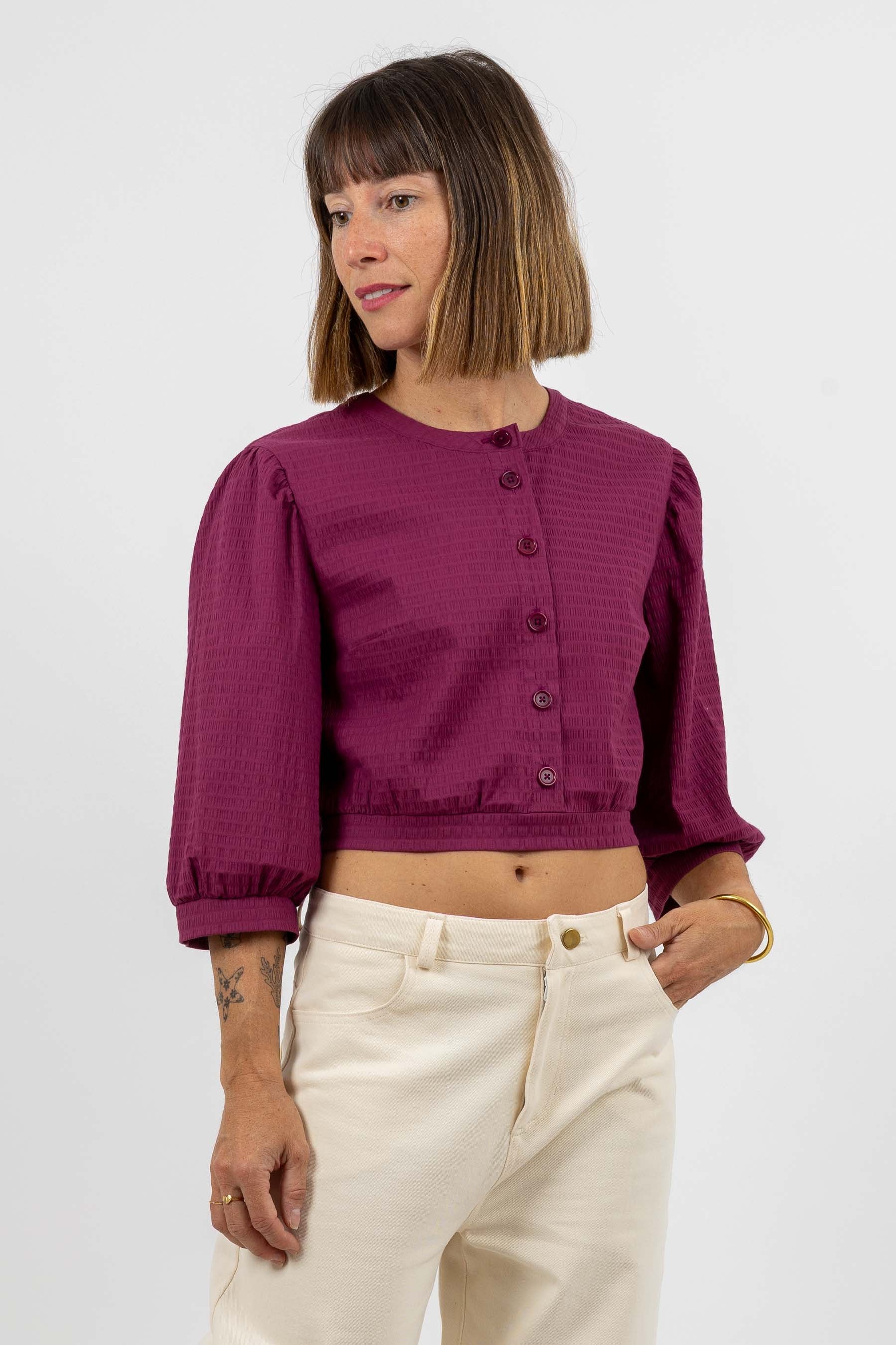 Papírový střih I AM Pearl | Halenka