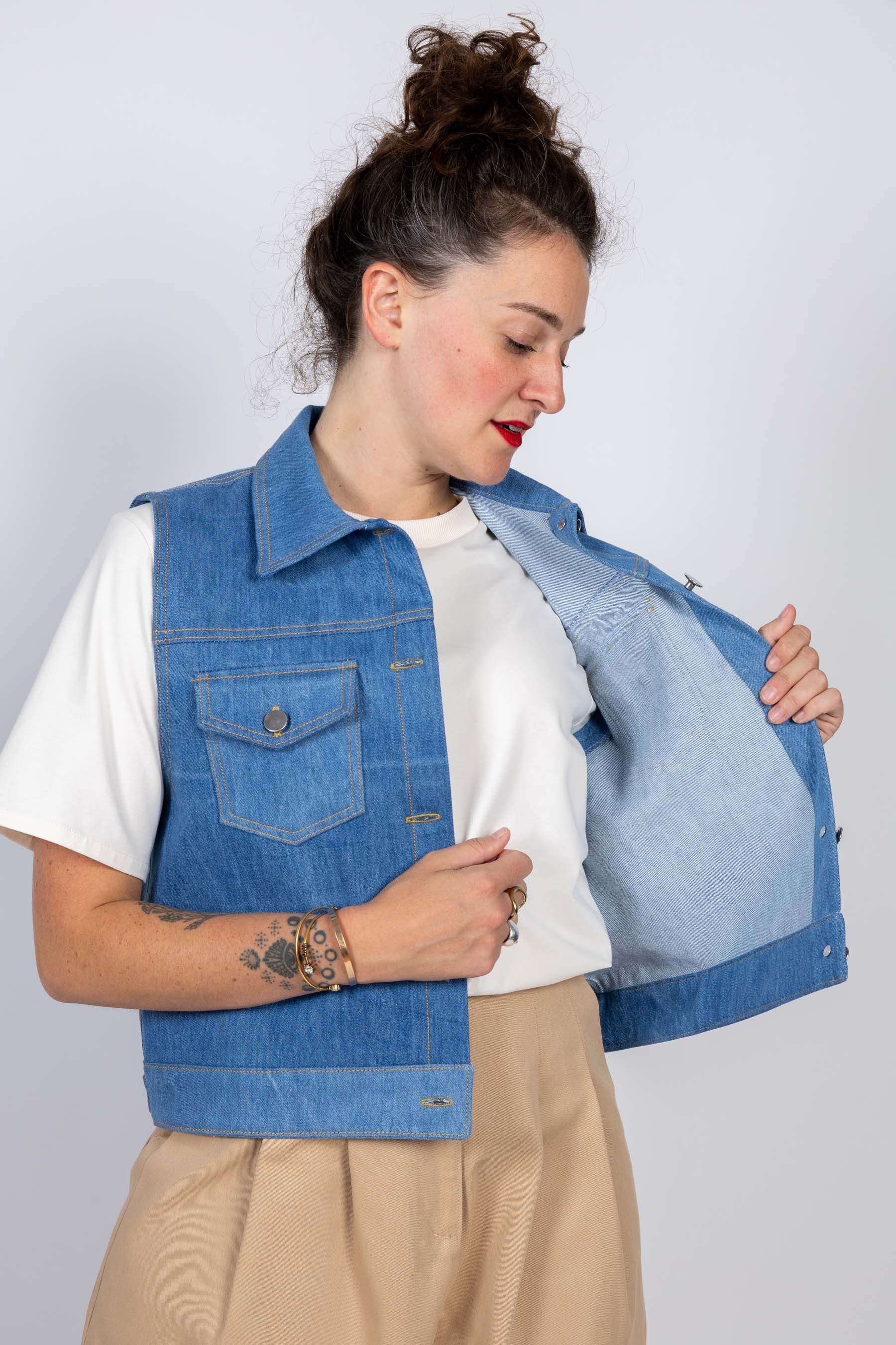 Papírový střih I AM Gold || Bunda