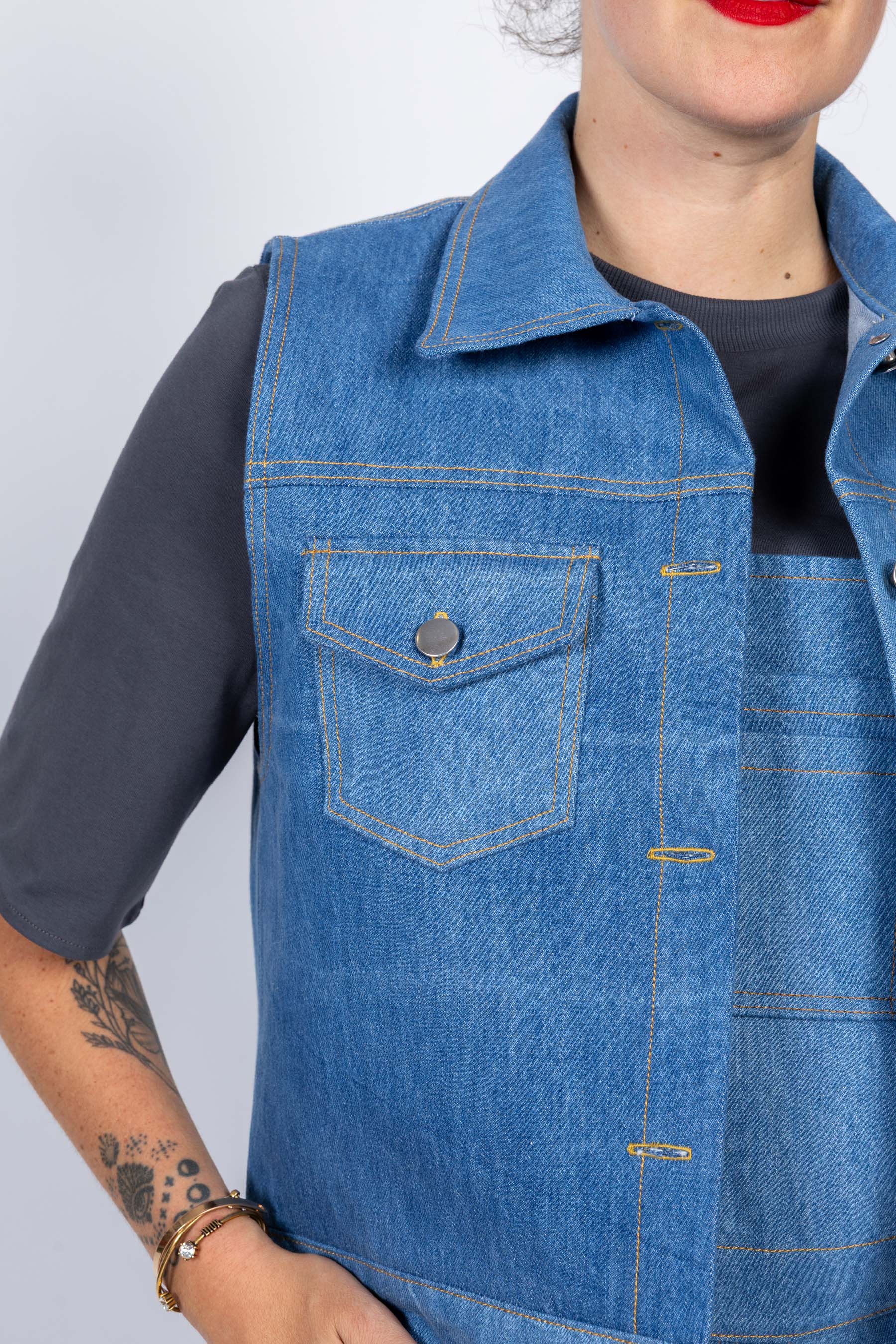 Papírový střih I AM Gold || Bunda