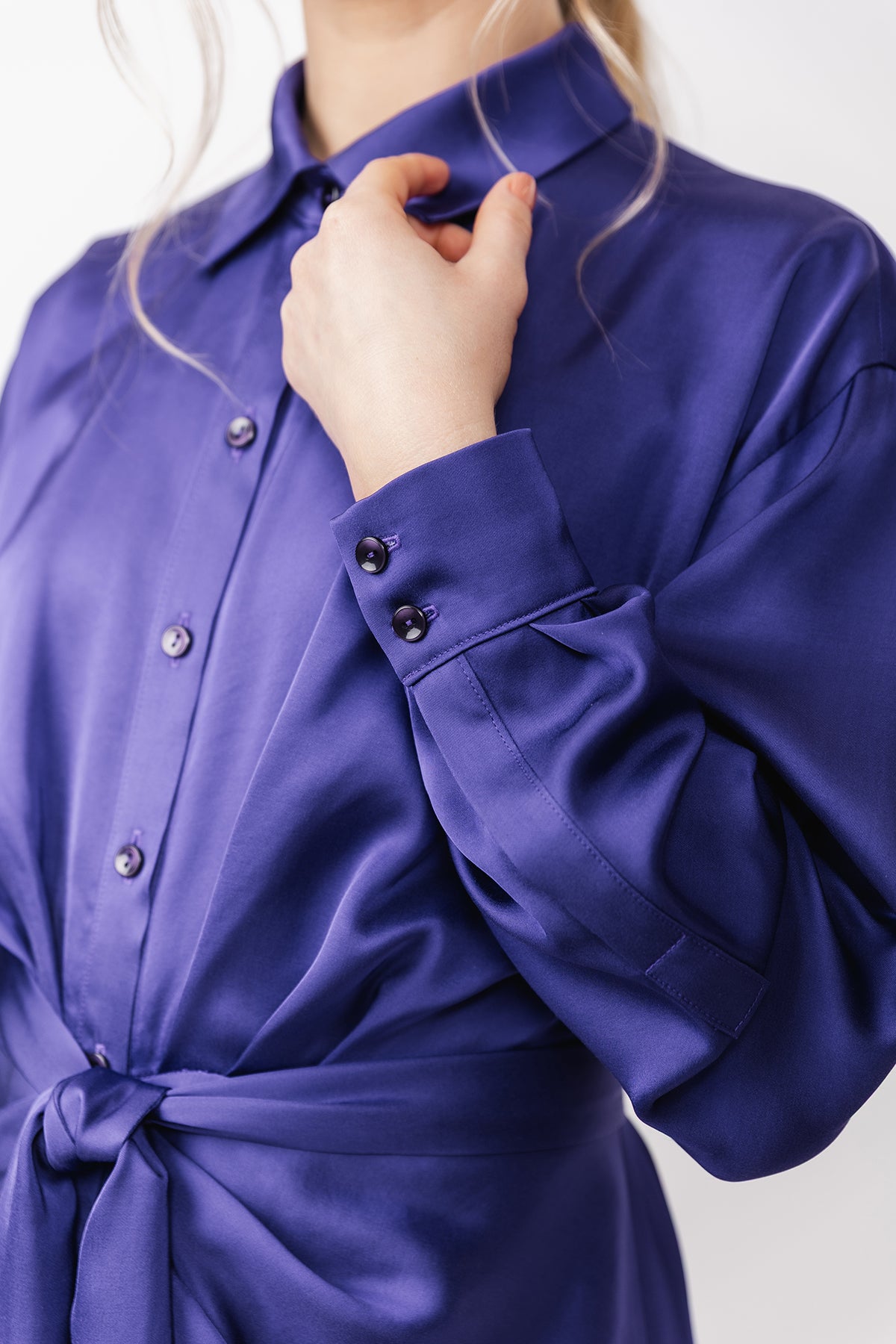 Střih Ilta Ruched Shirt  Dress | Šaty