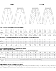 PDF střih Kite Pants | Kalhoty