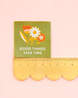 Štítky na oblečení "Good Things Take Time" || Sarah Hearts
