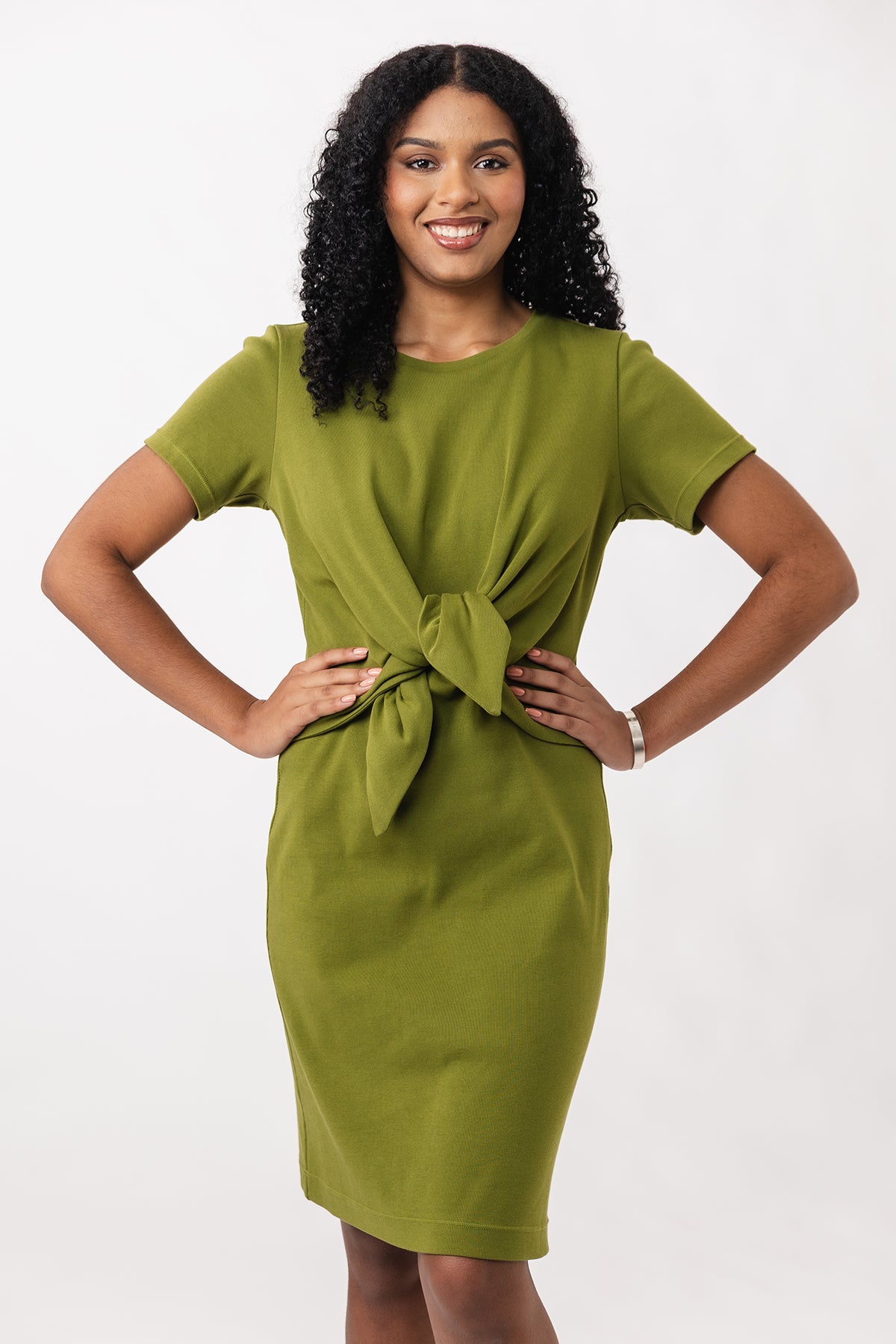 PDF střih Lyyti Tie Front Dress | Šaty