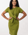 PDF střih Lyyti Tie Front Dress | Šaty