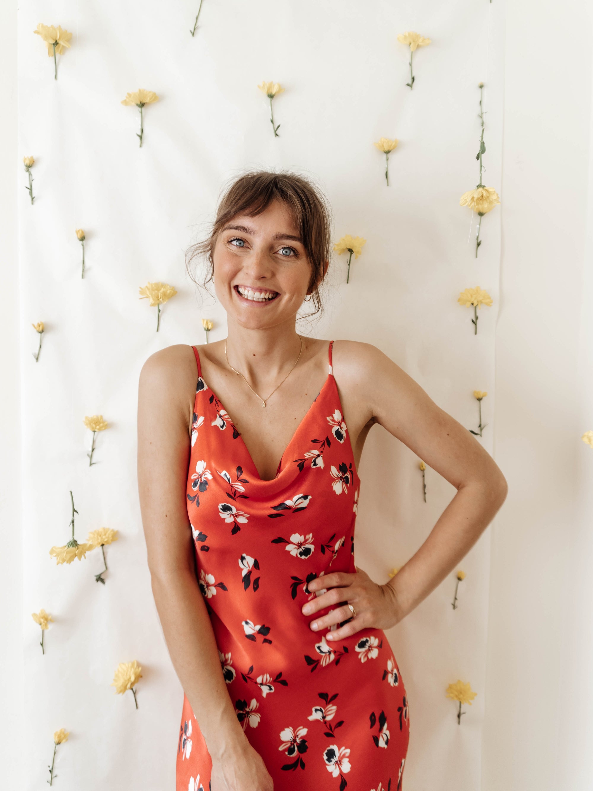 PDF střih Sicily Slip Dress || Šaty