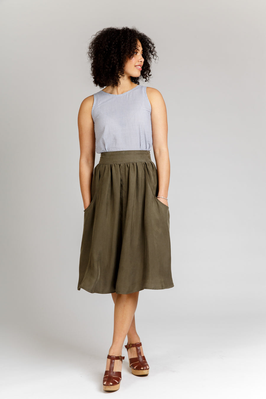 Papírový střih Brumby Skirt