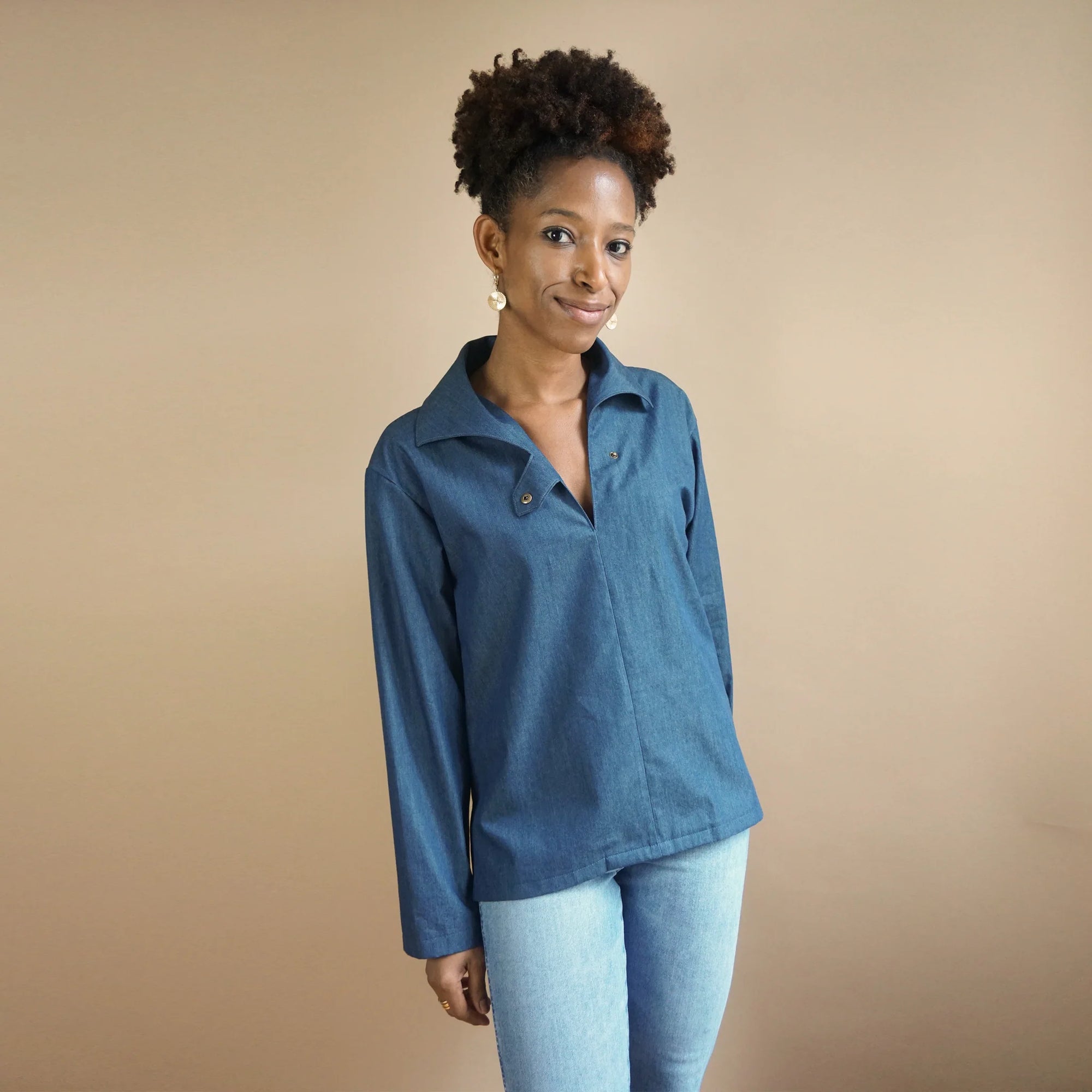 Papírový střih Marinade Blouse | Halenka