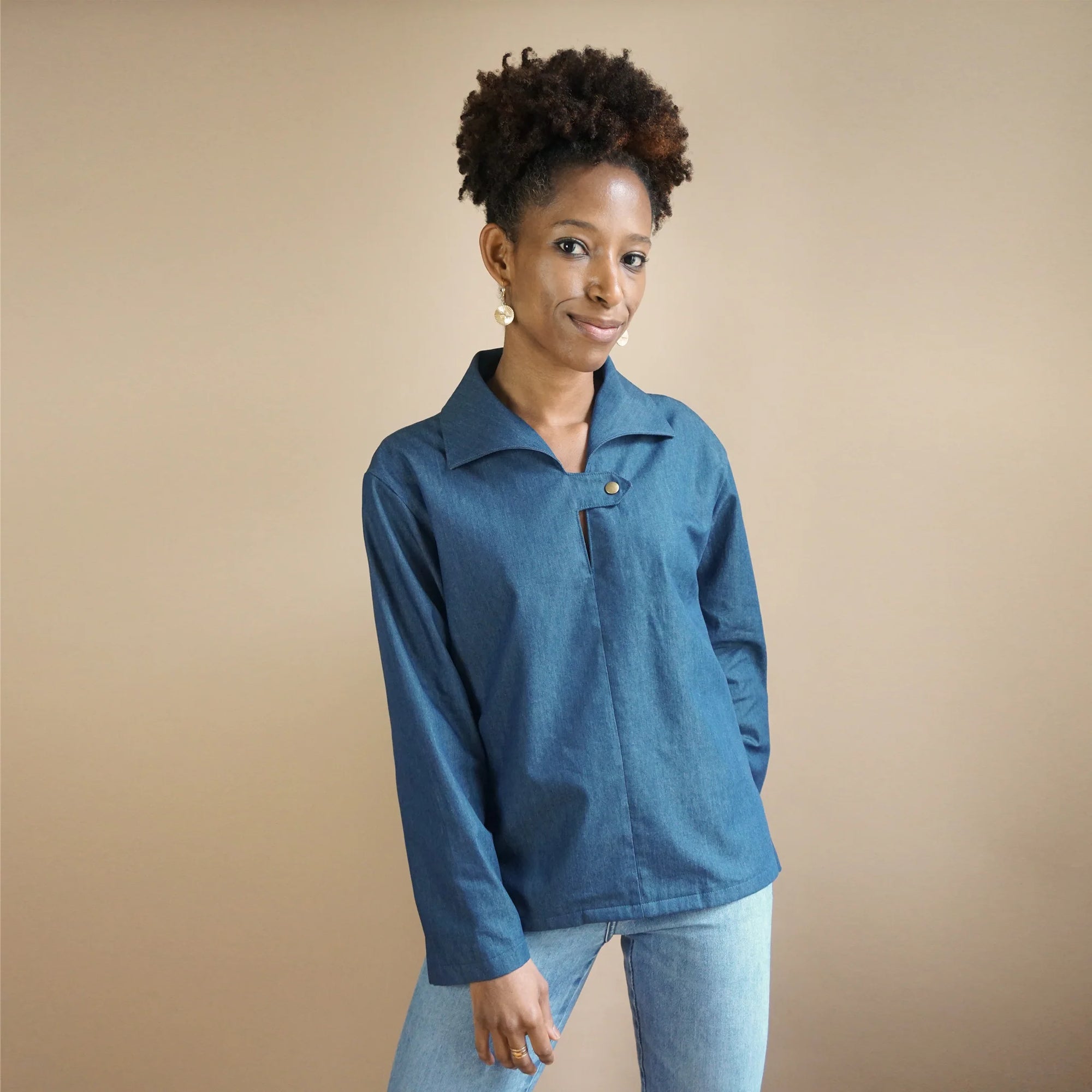 Papírový střih Marinade Blouse | Halenka