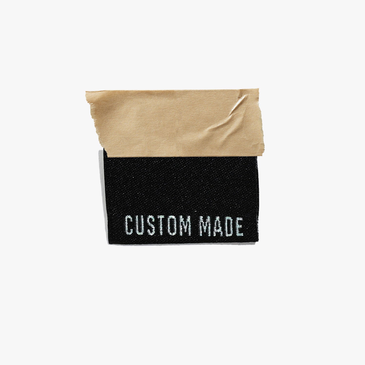 KATM štítky "Metallic Side Seam - Black"