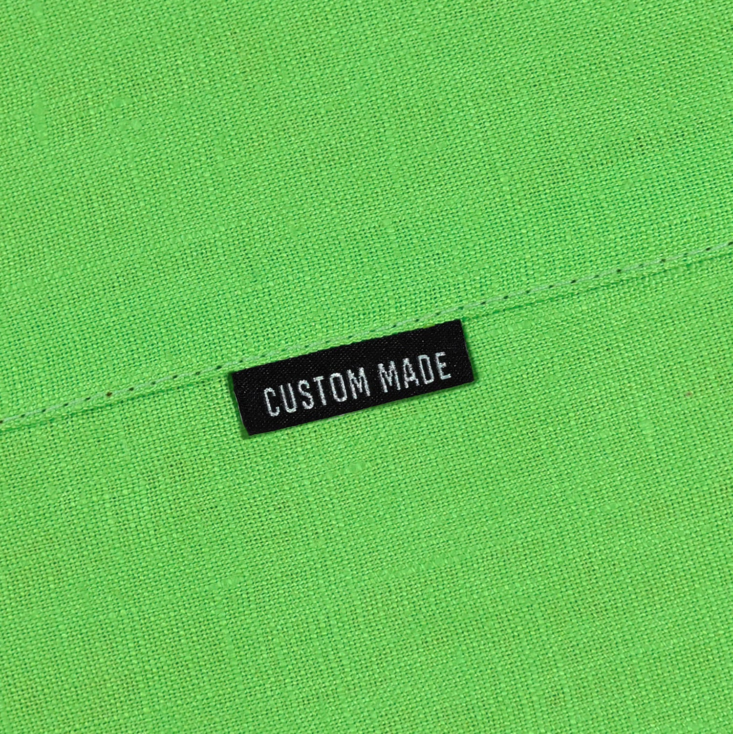 KATM štítky "Metallic Side Seam - Black"