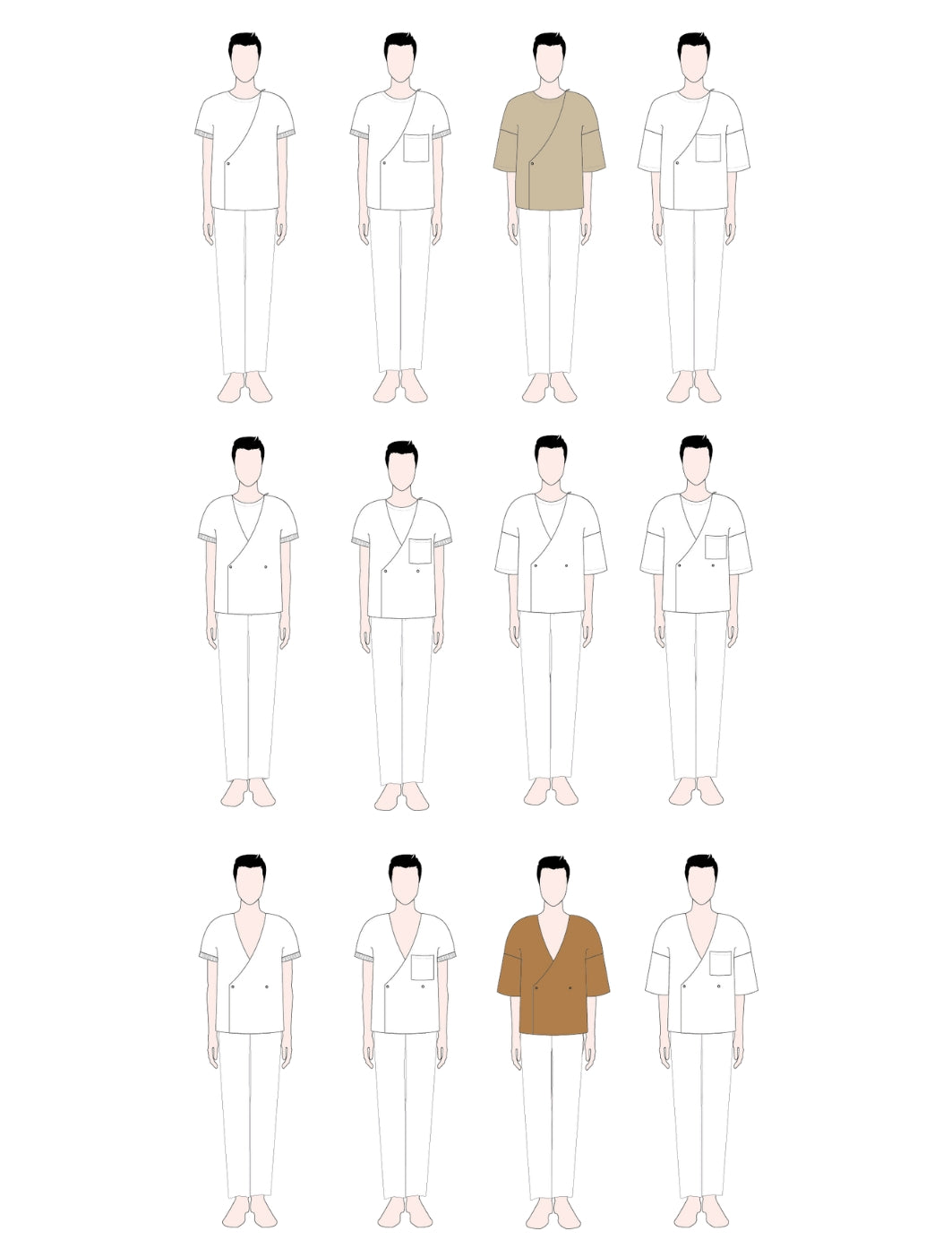 PDF střih Jack | Tričko &amp; blazer