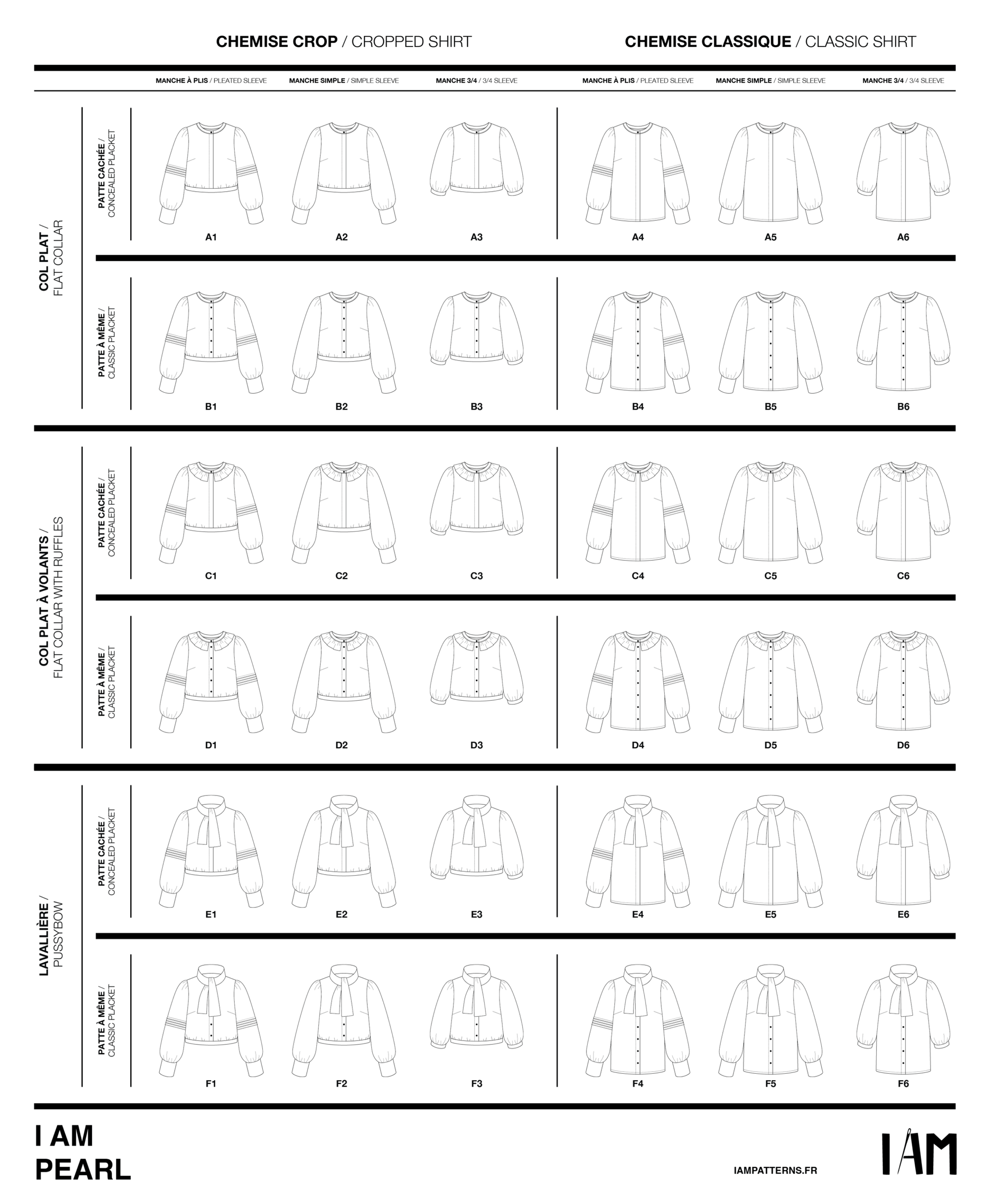 Papírový střih I AM Pearl | Halenka