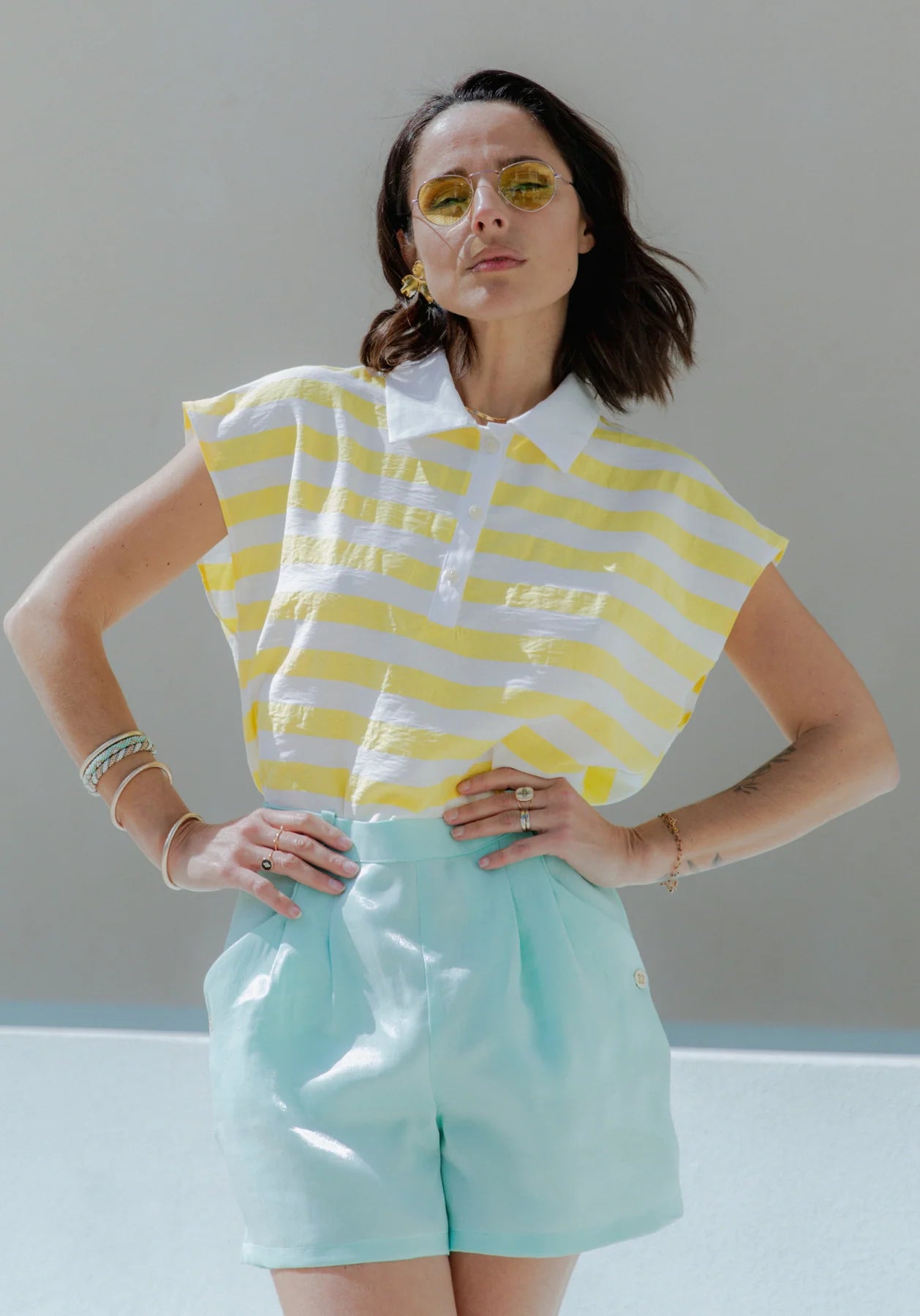 Papírový střih Malibu Polo || Triko