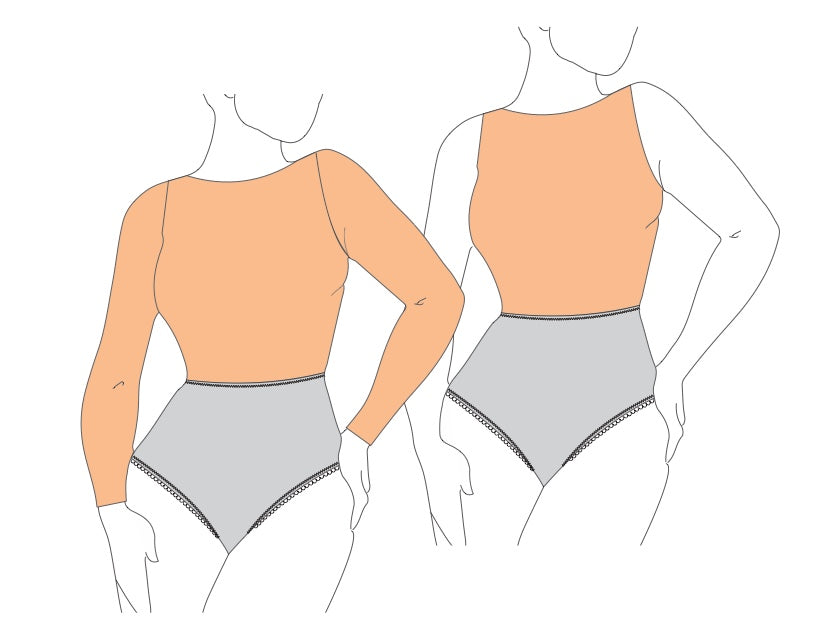 PDF střih Belen Bodysuit || Body