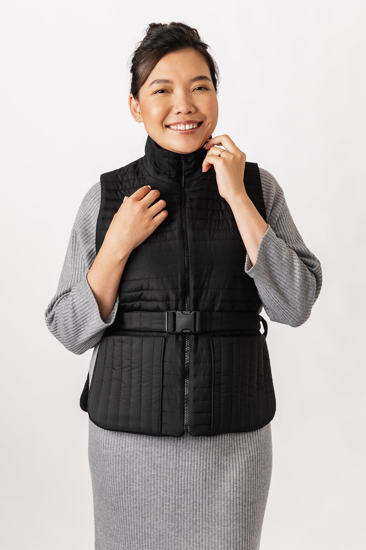 Střih Saana Puffer Vest | Vesta