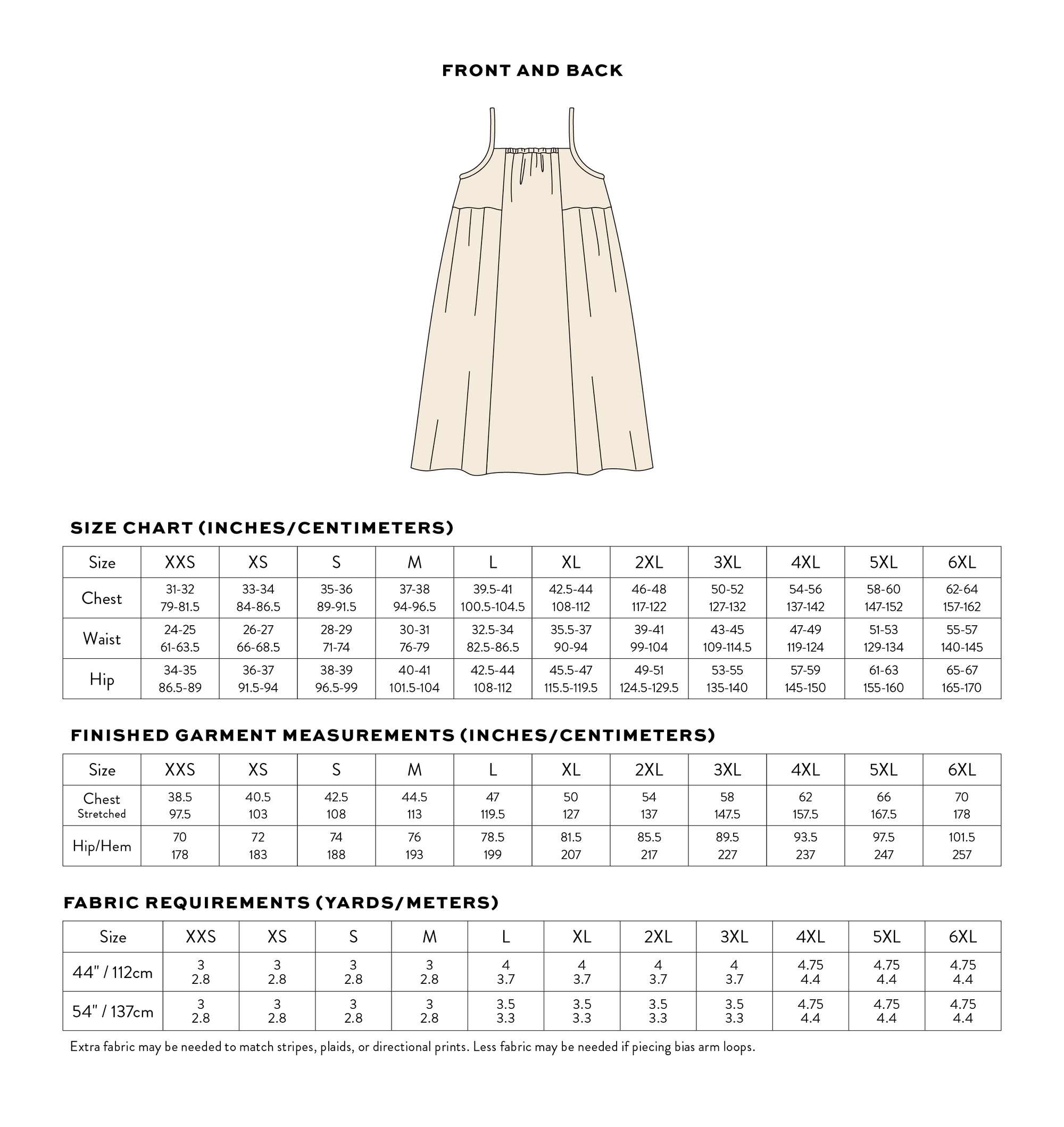 PDF střih Schoolhouse Sundress | Šaty