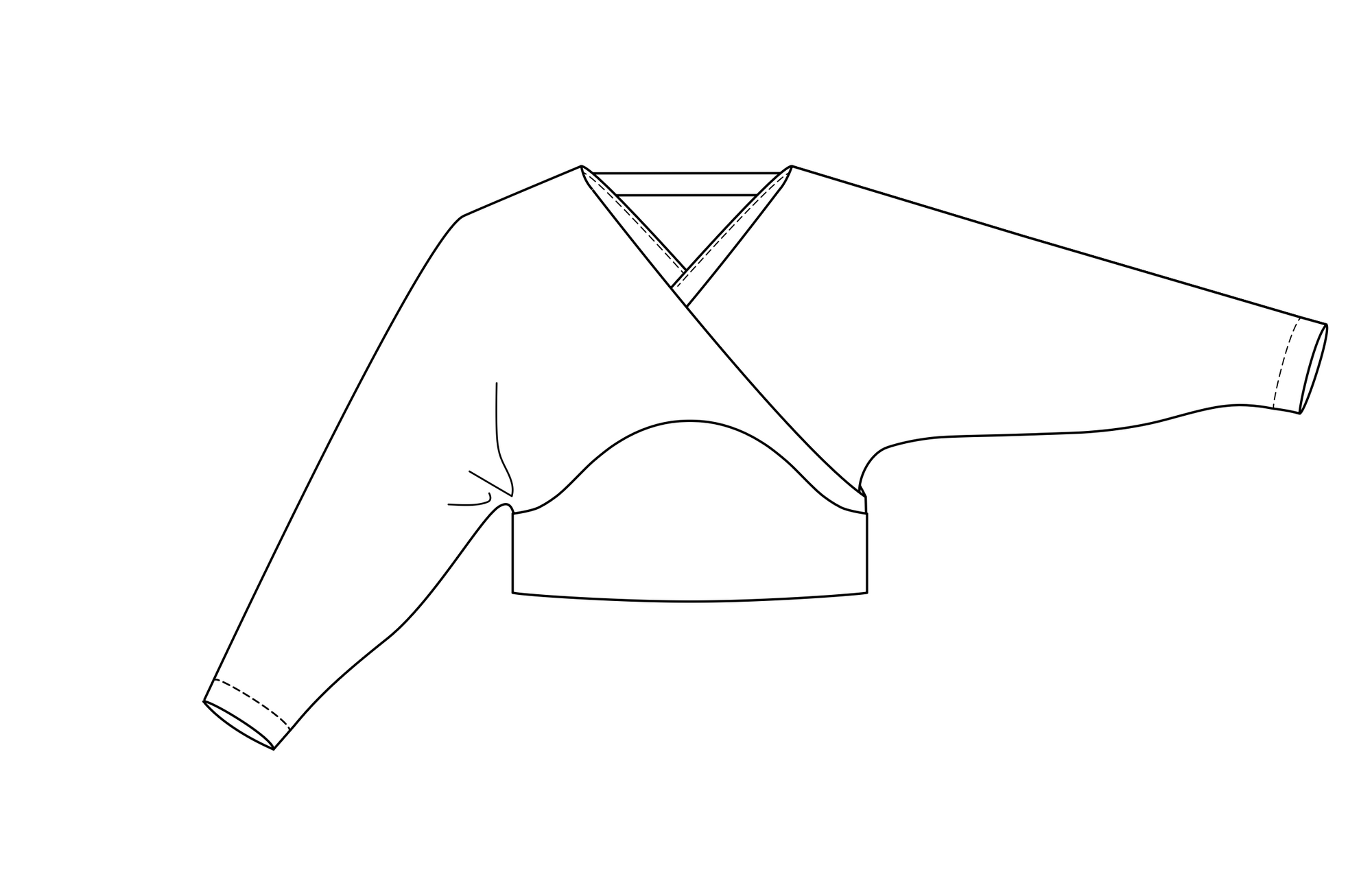Střih Kajo Batwing Sweater&amp;  Dress | Šaty &amp; svetr