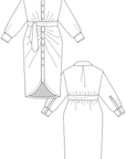 Střih Ilta Ruched Shirt  Dress | Šaty