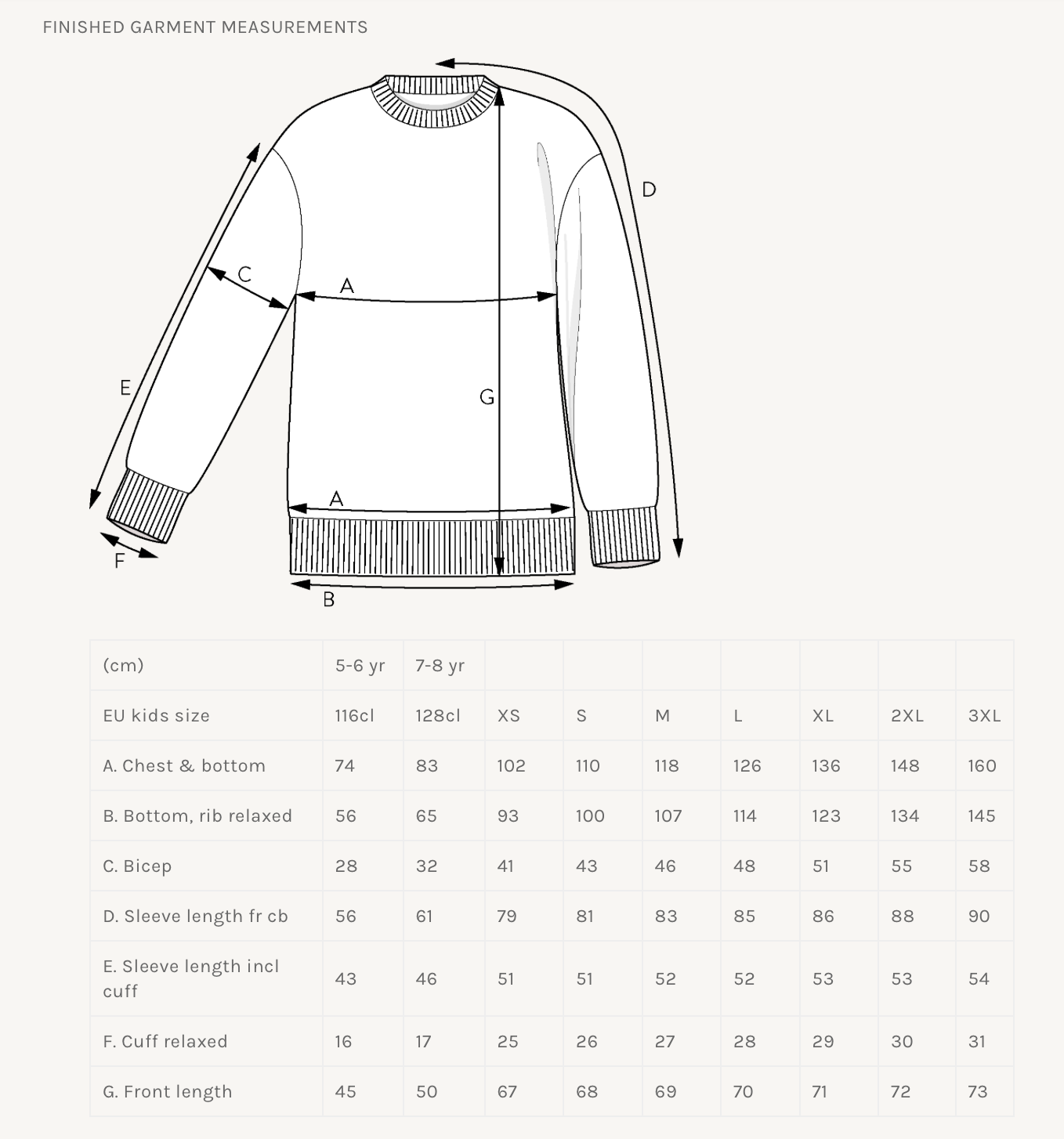 Papírový střih Classic Sweatshirt | Mikina
