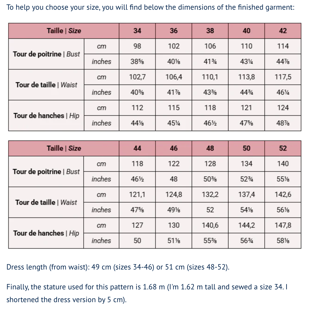 Papírový střih Tatin | Halenka &amp; šaty