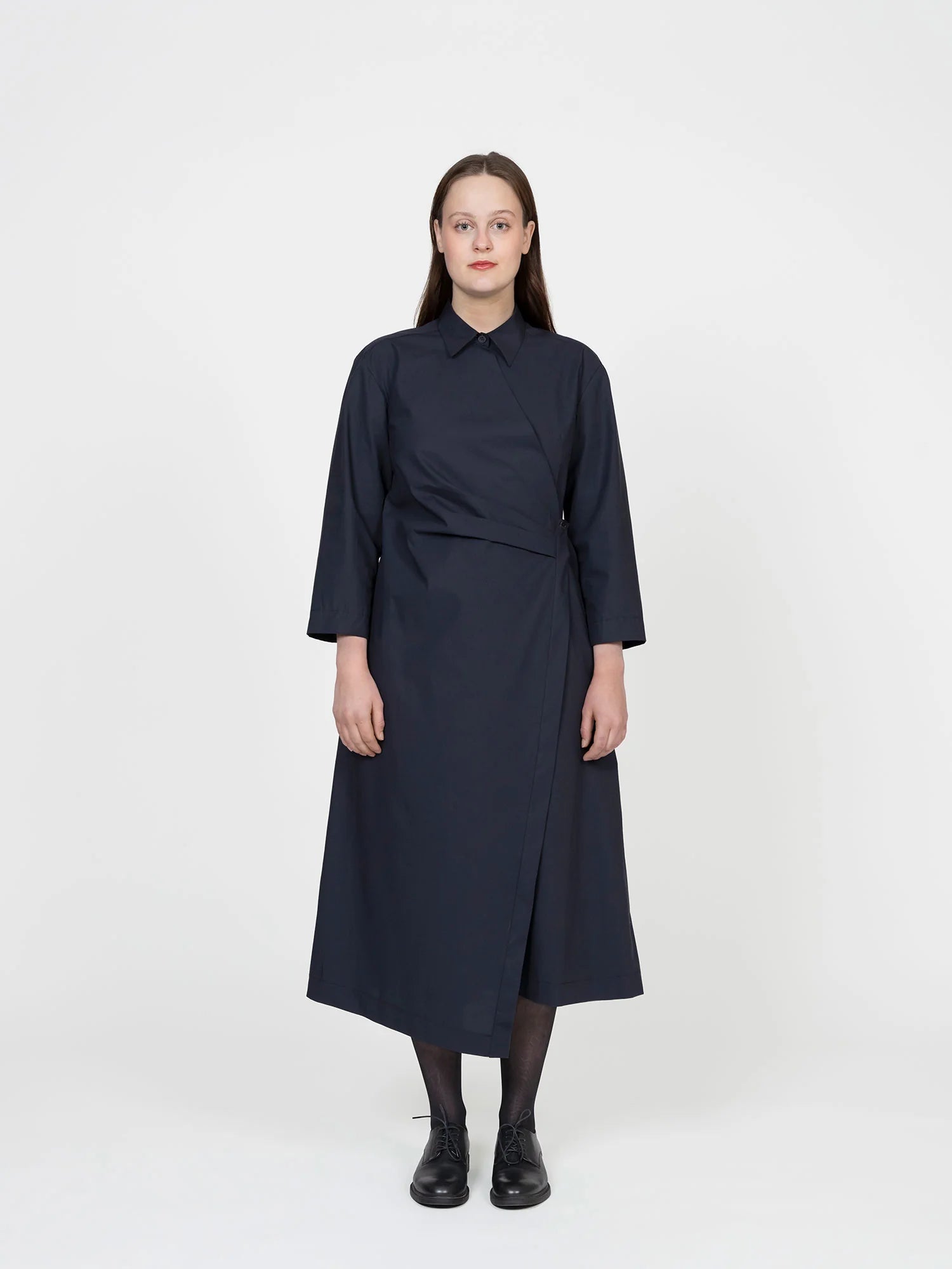 Papírový střih Wrap Dress | Šaty