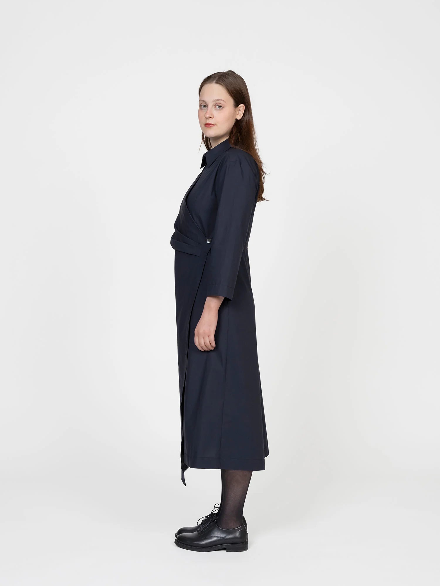 Papírový střih Wrap Dress | Šaty