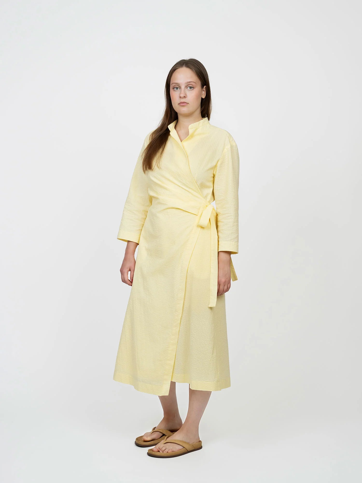 Papírový střih Wrap Dress | Šaty