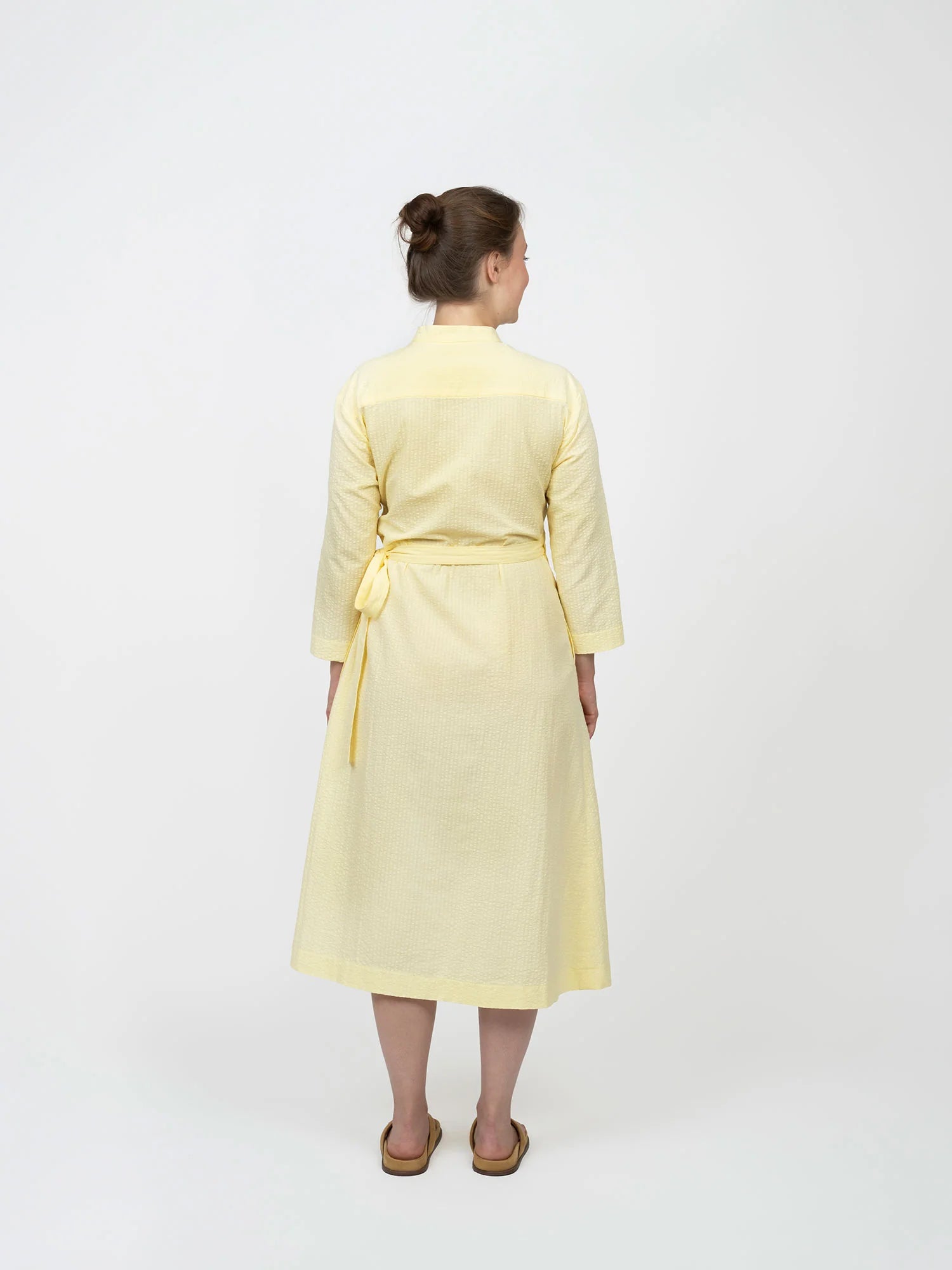 Papírový střih Wrap Dress | Šaty