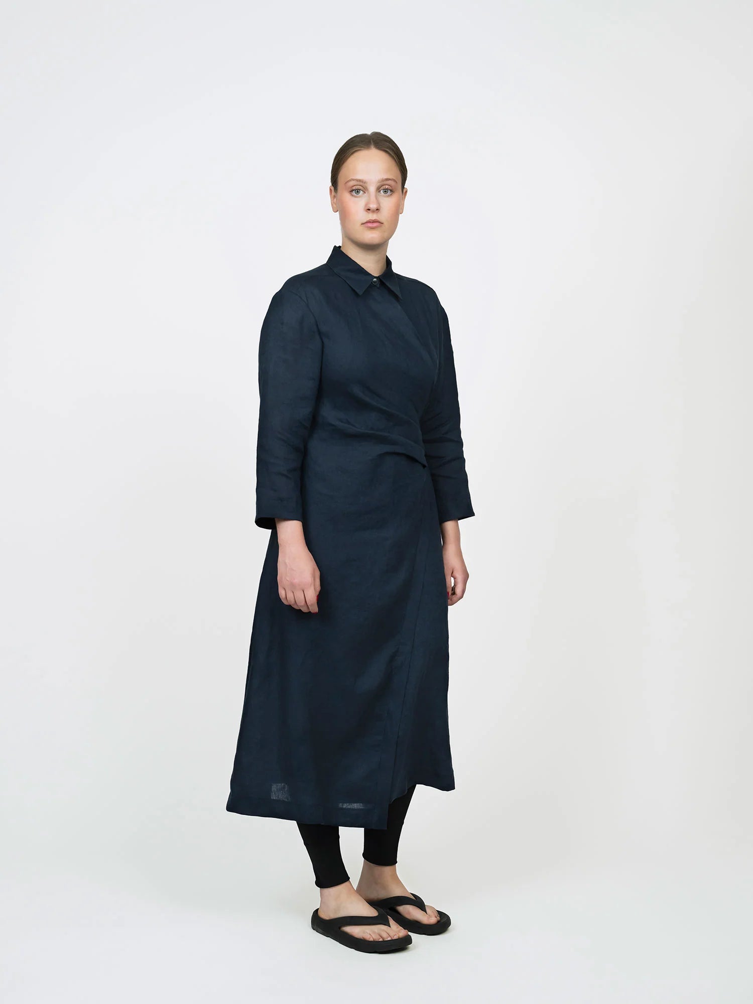 Papírový střih Wrap Dress | Šaty