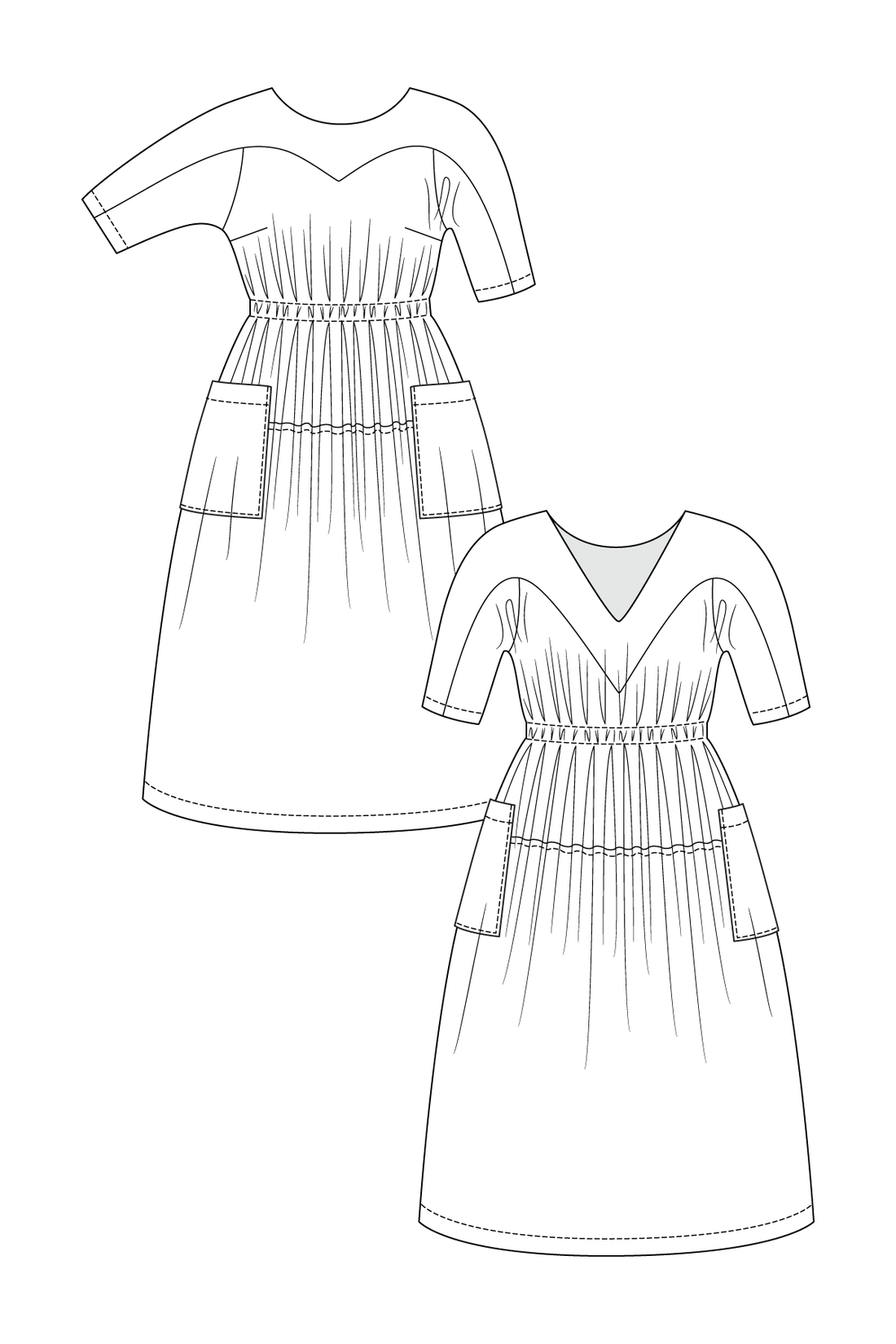 Papírový střih Valo Top & Dress