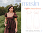 PDF střih Daphne Maxi Dress || Šaty