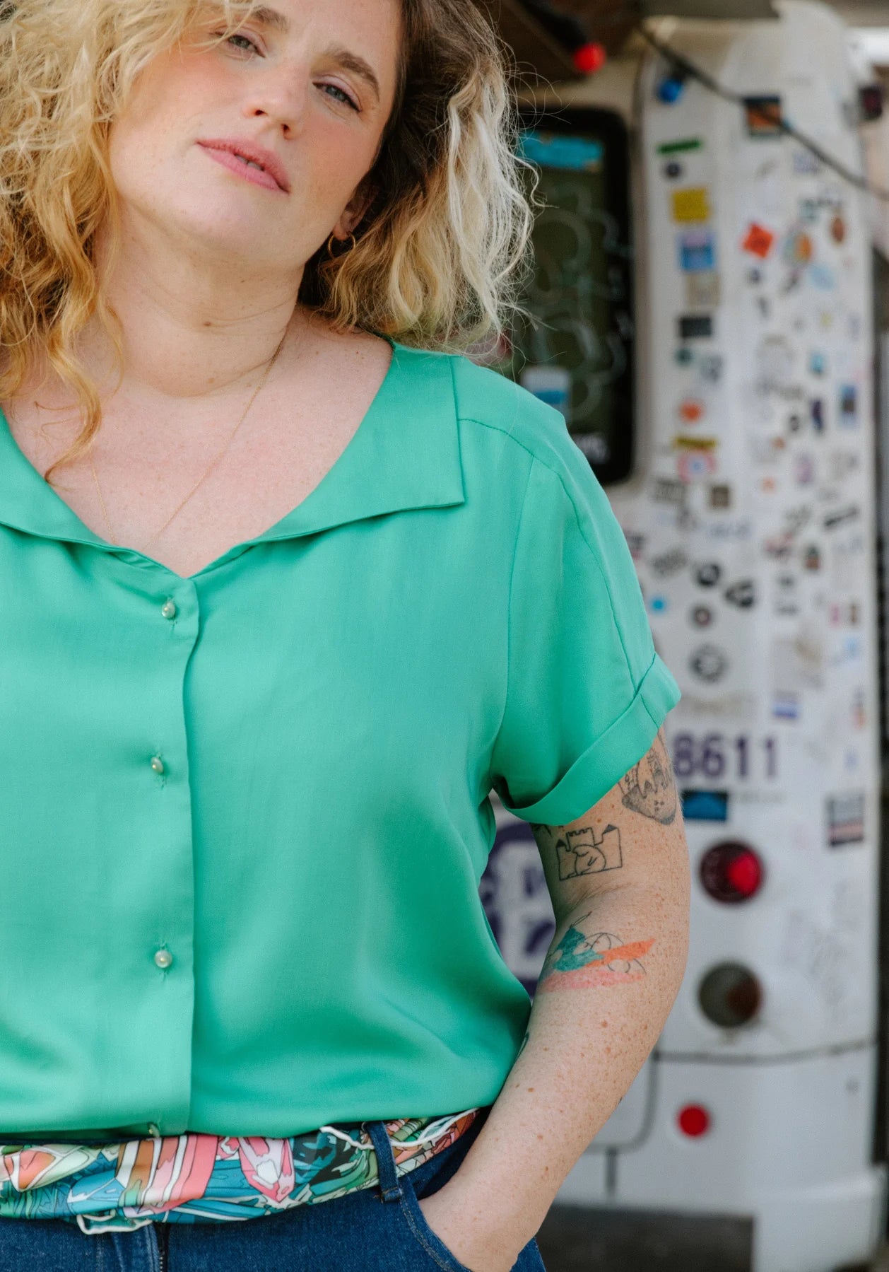 Papírový střih Almost || Halenka